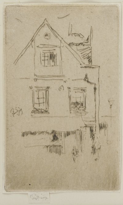 リトル・マウンダーズ、1886-87年（紙にエッチング） 作： James Abbott McNeill Whistler